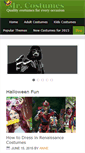 Mobile Screenshot of blog.mrcostumes.com